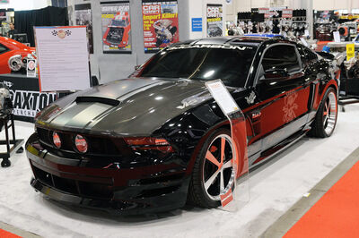 SEMA 2010: Pep Boys Speed Shop Paxton Supercharged 2011 Mustang 5.0L GT