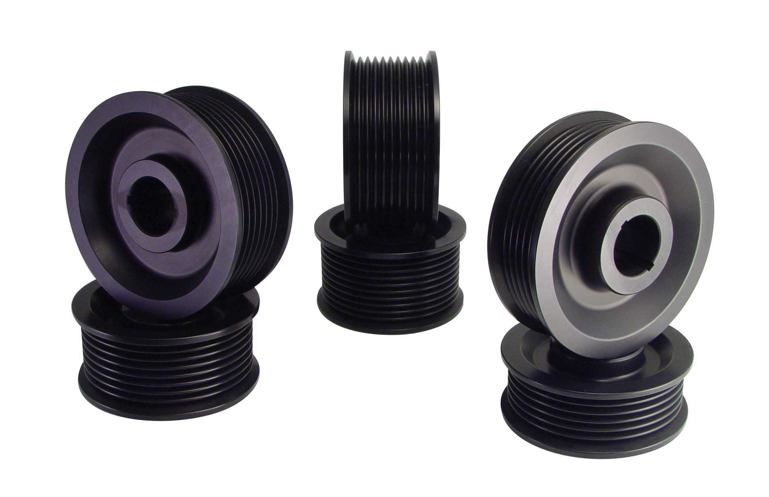 Speedmaster BBC 454 2V Supercharger Accessory Drive Pulley - 2 Groove Crankshaft Pulley (PCE239.1023)