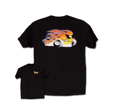 Flaming Head Dude T-Shirt