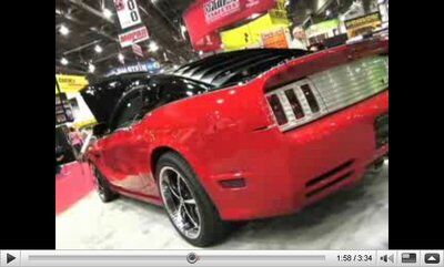 Paxton Supercharged Mustang and 1957 Bel Air at SEMA 2007